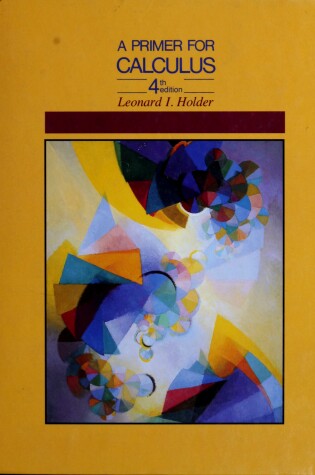 Cover of Primer for Calculus