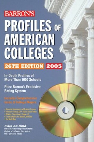 Cover of Profiles of American Colleges