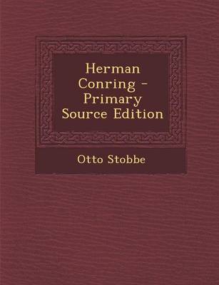 Book cover for Herman Conring