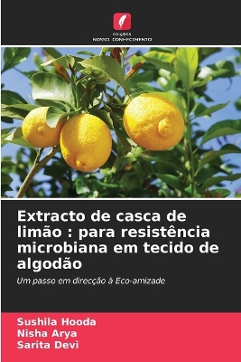 Book cover for Extracto de casca de limão