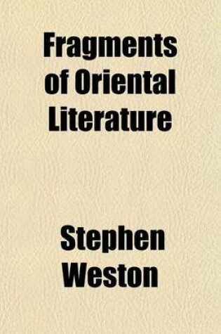 Cover of Fragments of Oriental Literature