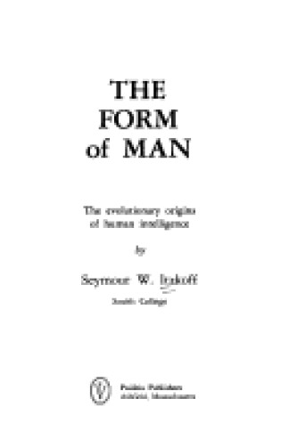 Cover of The Form of Man