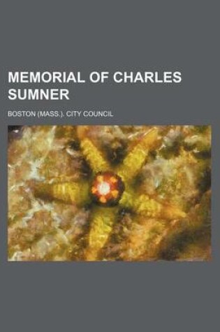 Cover of Memorial of Charles Sumner