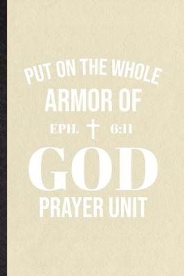 Book cover for Put on the Whole Armor of God Prayer Unit Eph 6