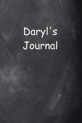 Book cover for Daryl Personalized Name Journal Custom Name Gift Idea Daryl