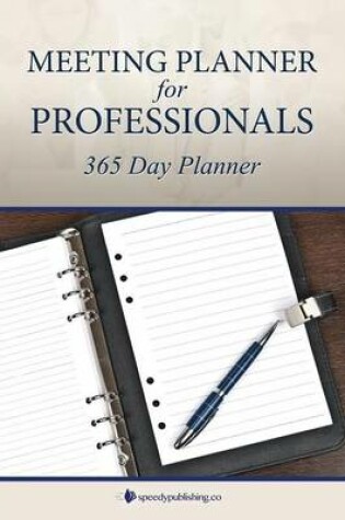 Cover of Meeting Planner for Professionals