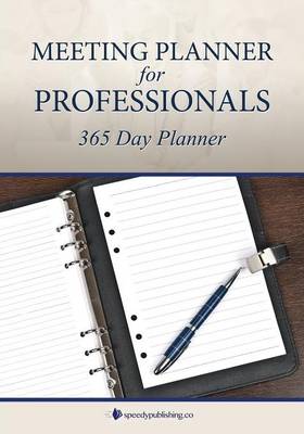 Book cover for Meeting Planner for Professionals