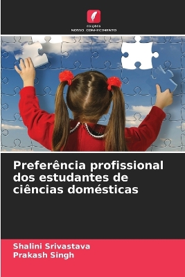 Book cover for Preferência profissional dos estudantes de ciências domésticas