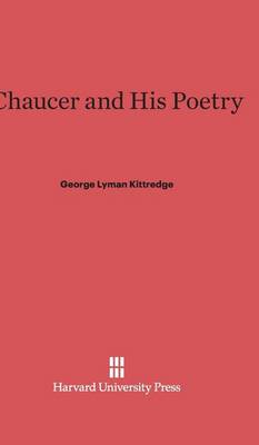 Book cover for Chaucer and His Poetry