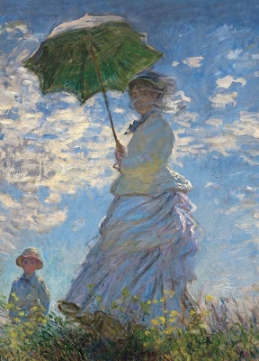 Book cover for Woman with a Parasol Notebook