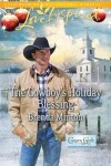 Book cover for The Cowboy's Holiday Blessing