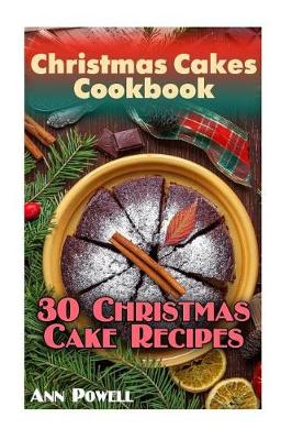 Book cover for Christmas Cakes Cookbook