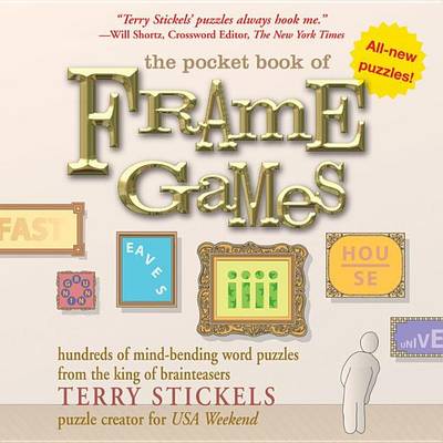 Book cover for Pocket Book of Frame Games, The: Hundreds of Mind-Bending Word Puzzles from the King of Brain Teasers!