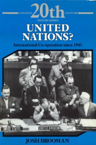 Cover of United Nations International Cooperation Since 1945