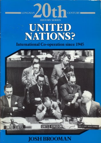 Book cover for United Nations International Cooperation Since 1945