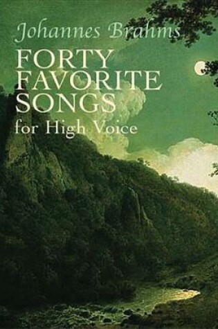 Cover of Forty Favorite Songs for High Voice