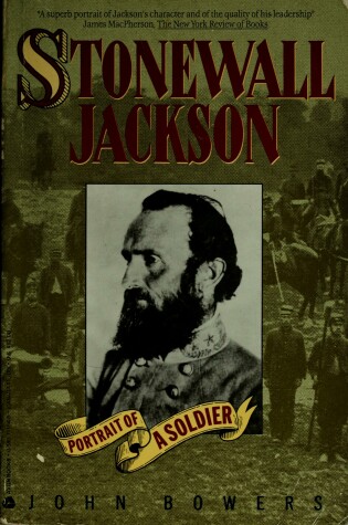 Cover of Stonewall Jackson: Portrait of a Soldier