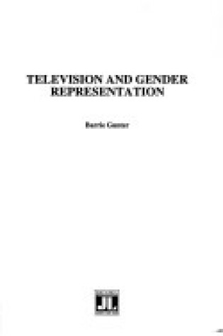 Cover of Television and Gender Representation