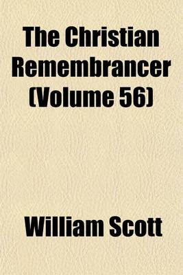 Book cover for The Christian Remembrancer (Volume 56)