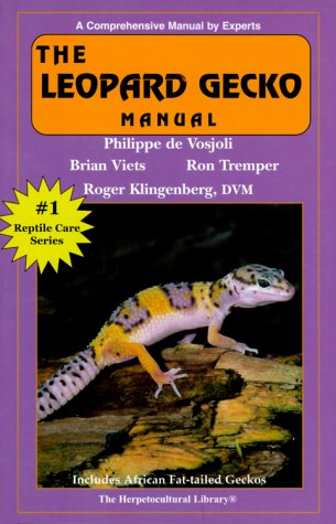 Book cover for The Leopard Gecko Manual