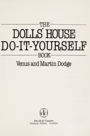 Cover of The Dolls' House D.I.Y.Book