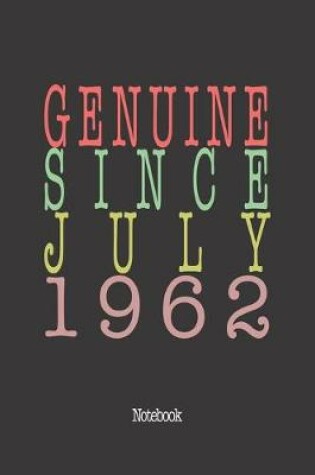 Cover of Genuine Since July 1962