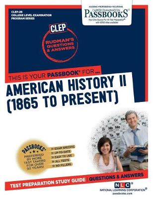 Book cover for American History II (1865 to Present) (Clep-2b)