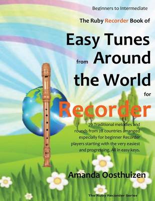 Book cover for The Ruby Recorder Book of Tunes from Around the World