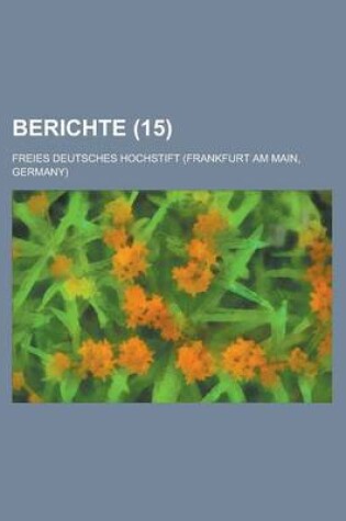 Cover of Berichte (15)