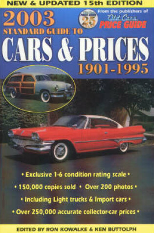 Cover of 2003 Standard Guide to Cars & Price