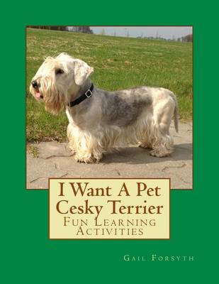 Book cover for I Want A Pet Cesky Terrier