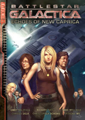 Book cover for Battlestar Galactica the Manga