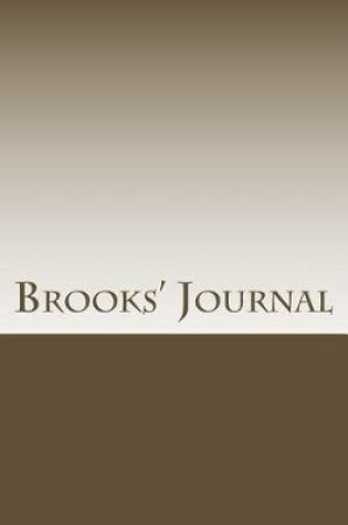 Cover of Brooks' Journal