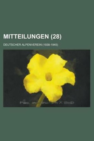 Cover of Mitteilungen (28 )