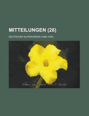 Book cover for Mitteilungen (28 )