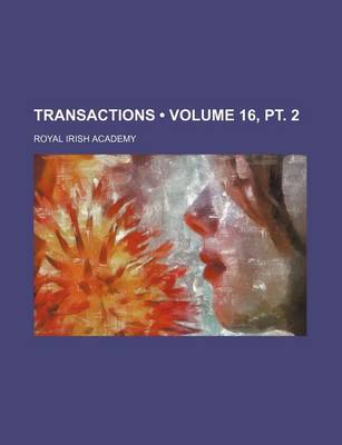 Book cover for Transactions (Volume 16, PT. 2 )