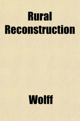 Cover of Rural Reconstruction