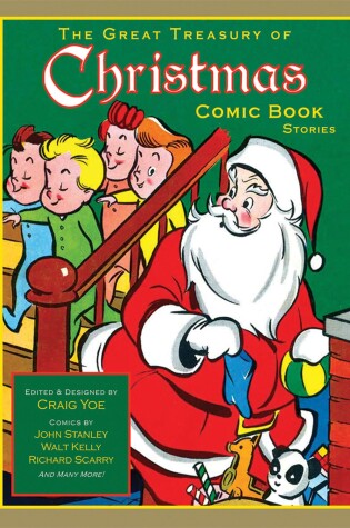 Cover of The Great Treasury of Christmas Comic Book Stories