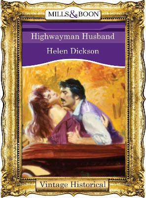 Book cover for Highwayman Husband