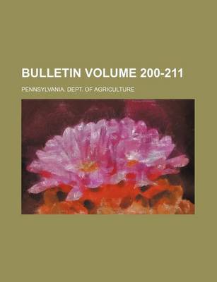 Book cover for Bulletin Volume 200-211