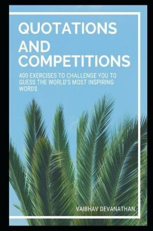 Cover of Quotations and Competitions