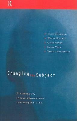 Book cover for Changing the Subject