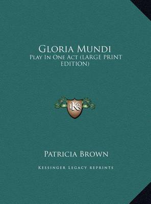 Book cover for Gloria Mundi