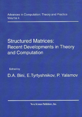 Cover of Structured Matrices