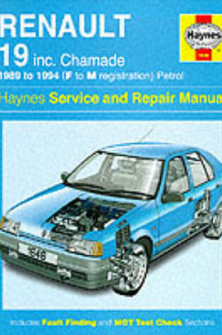 Cover of Renault 19 (Petrol) Service and Repair Manual