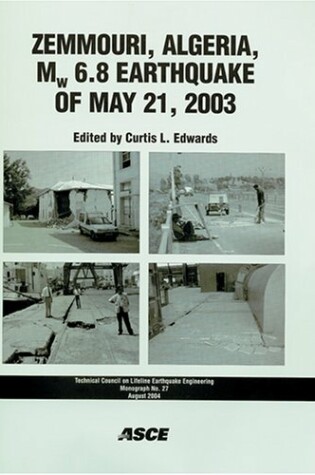 Cover of Zemmouri, Algeria, MW 6.8 Earthquake of May 21, 2003
