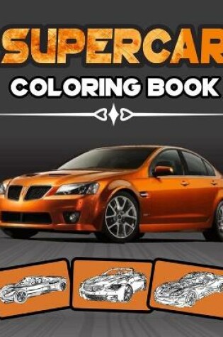 Cover of Supercar Coloring Book