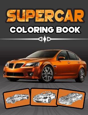 Cover of Supercar Coloring Book