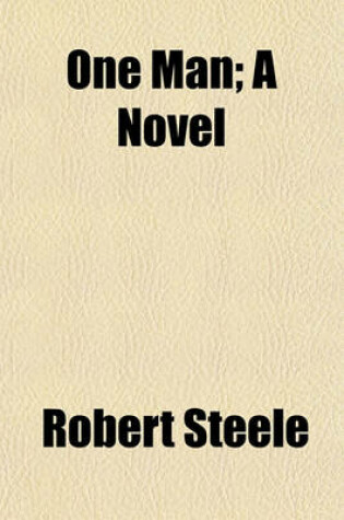 Cover of One Man; A Novel