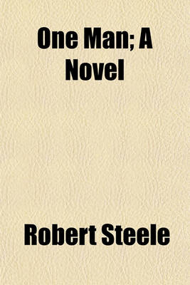 Book cover for One Man; A Novel